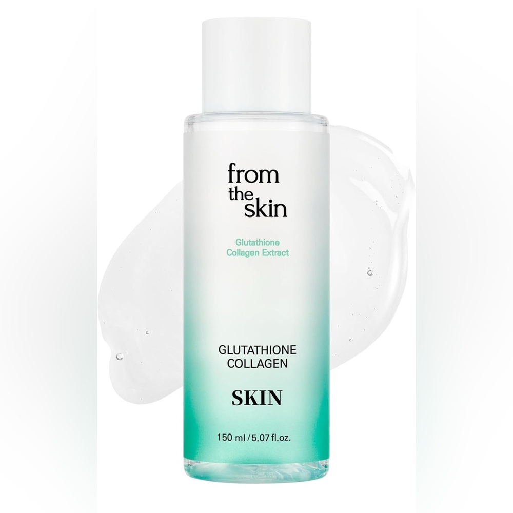 NEW From the Skin Glutathione Collagen Skin - Face Water Essence Toner BUNDLE
